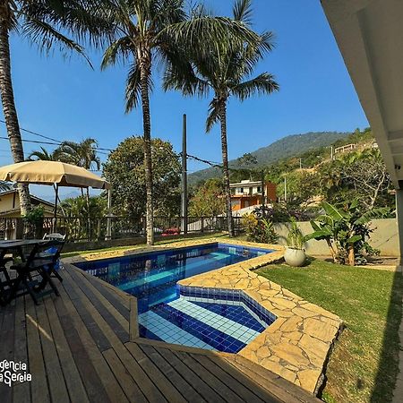 Bela Casa De 4 Suites Com Piscina E Vista - Curral Ilhabela Buitenkant foto