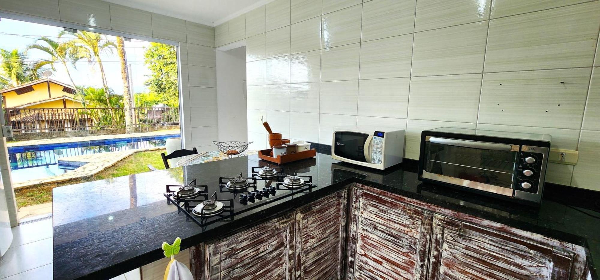 Bela Casa De 4 Suites Com Piscina E Vista - Curral Ilhabela Buitenkant foto