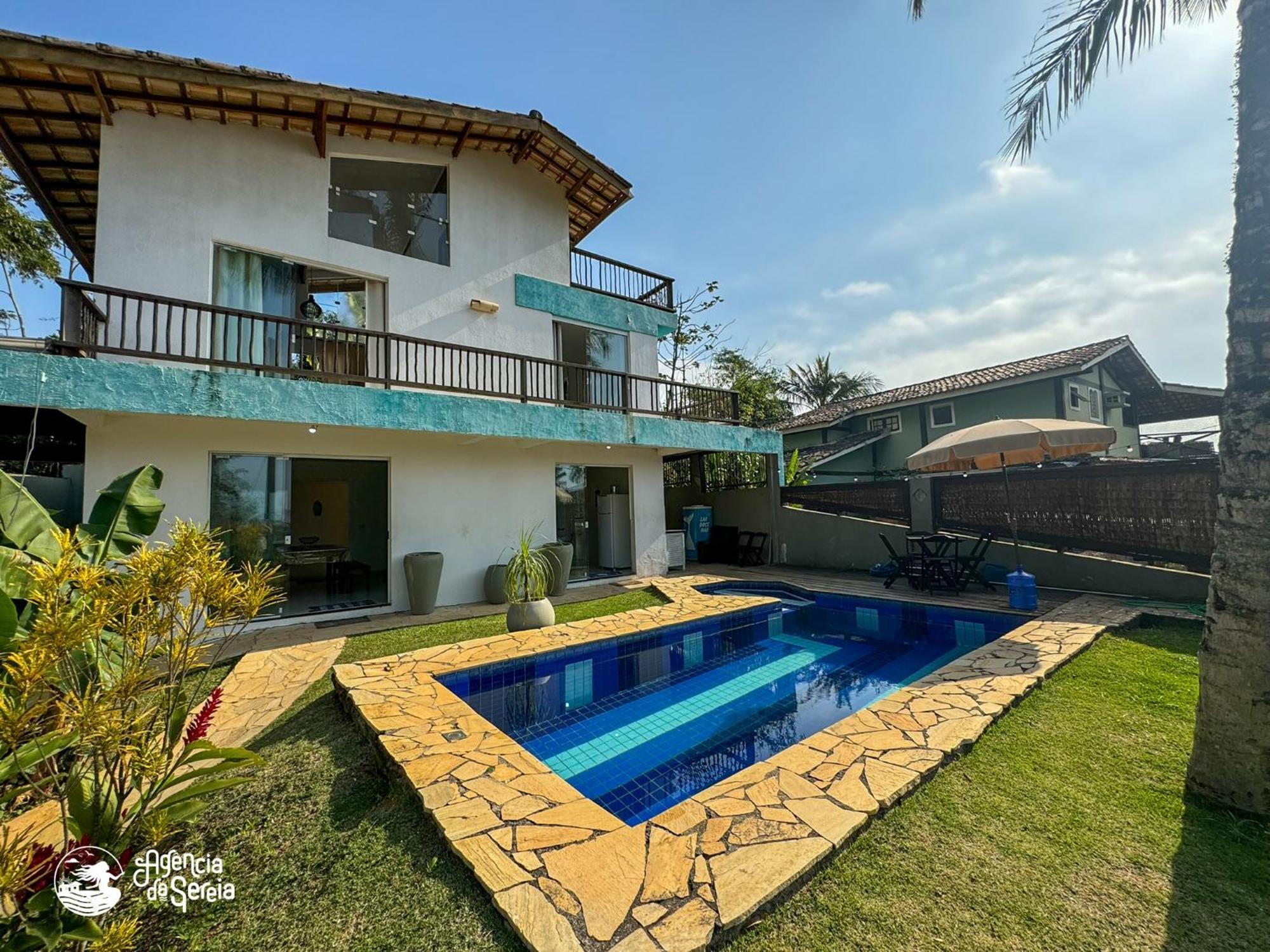 Bela Casa De 4 Suites Com Piscina E Vista - Curral Ilhabela Buitenkant foto