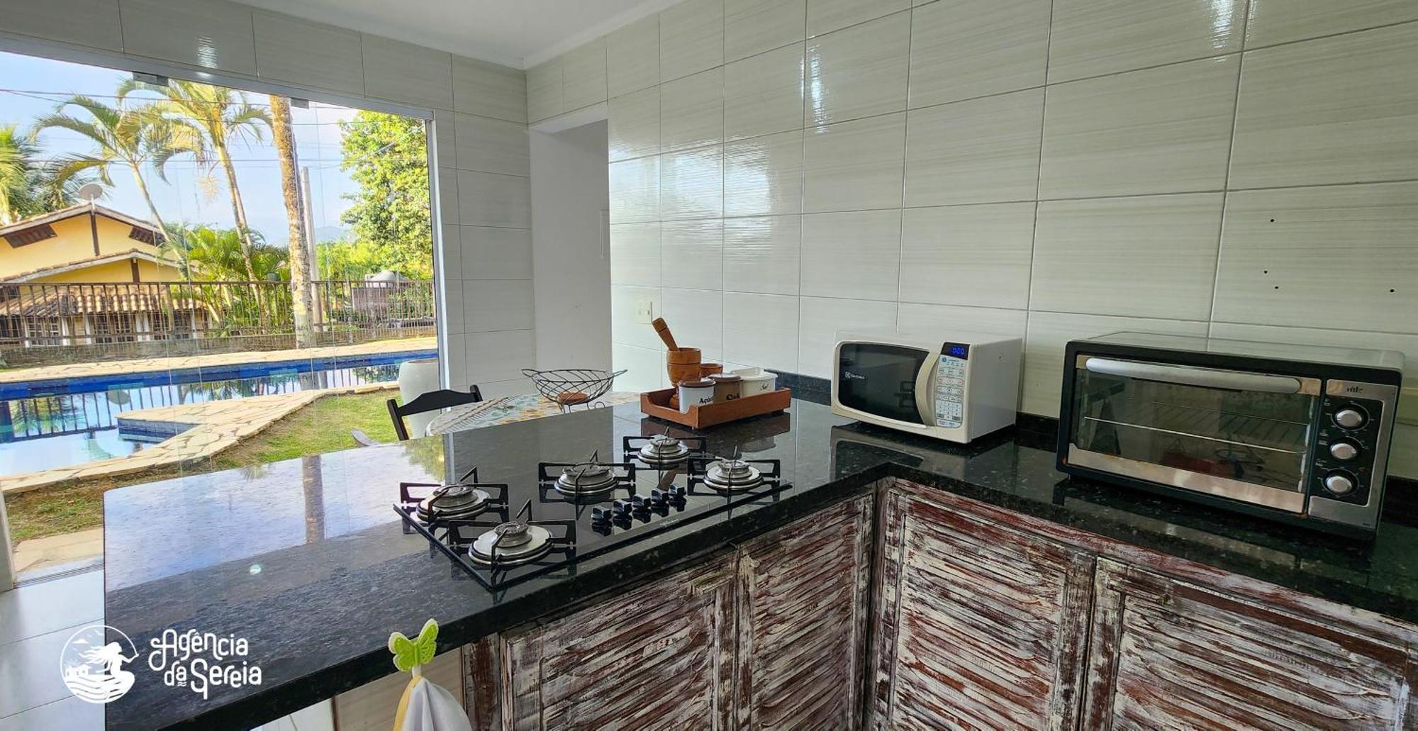 Bela Casa De 4 Suites Com Piscina E Vista - Curral Ilhabela Buitenkant foto