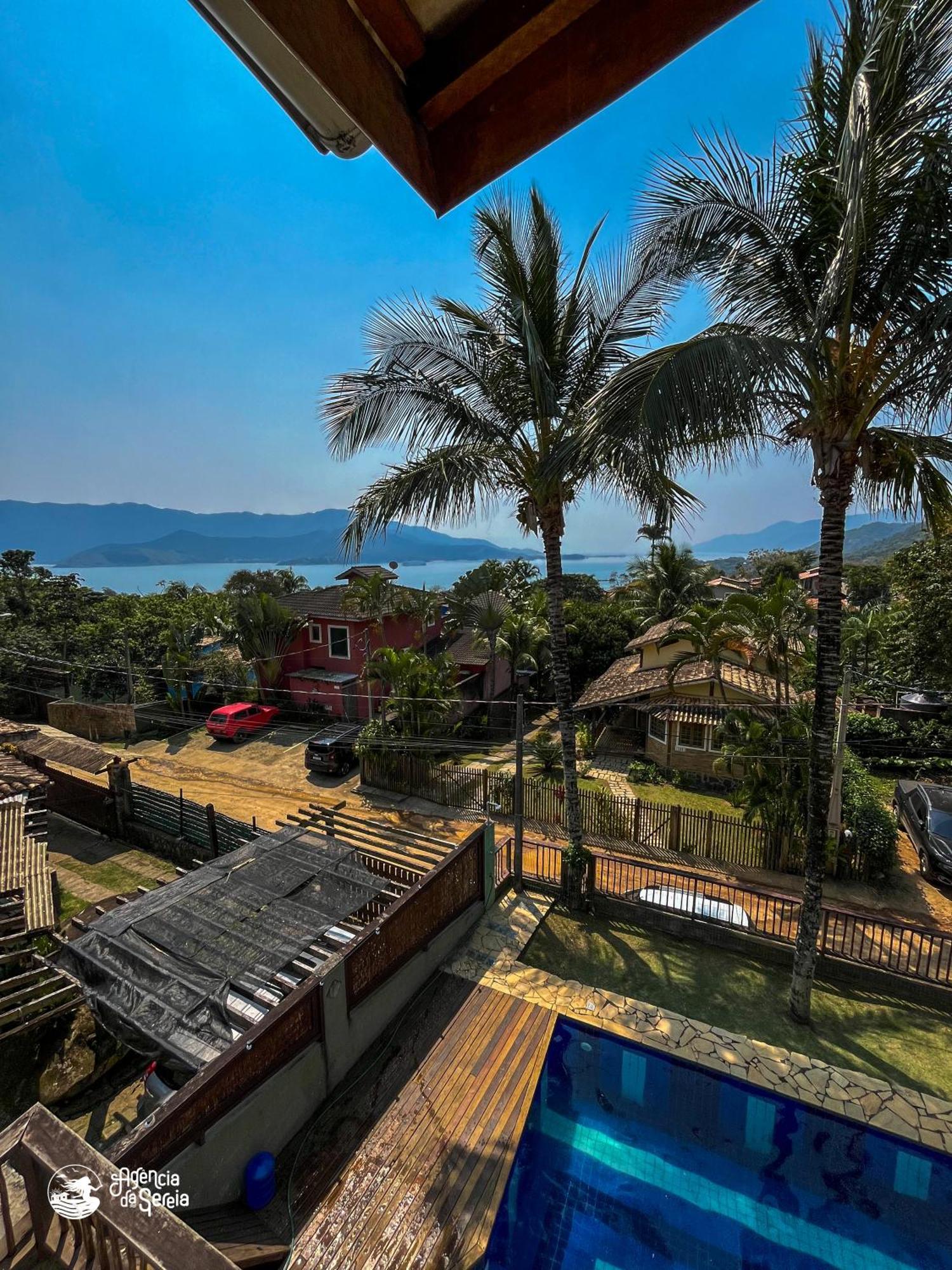 Bela Casa De 4 Suites Com Piscina E Vista - Curral Ilhabela Buitenkant foto