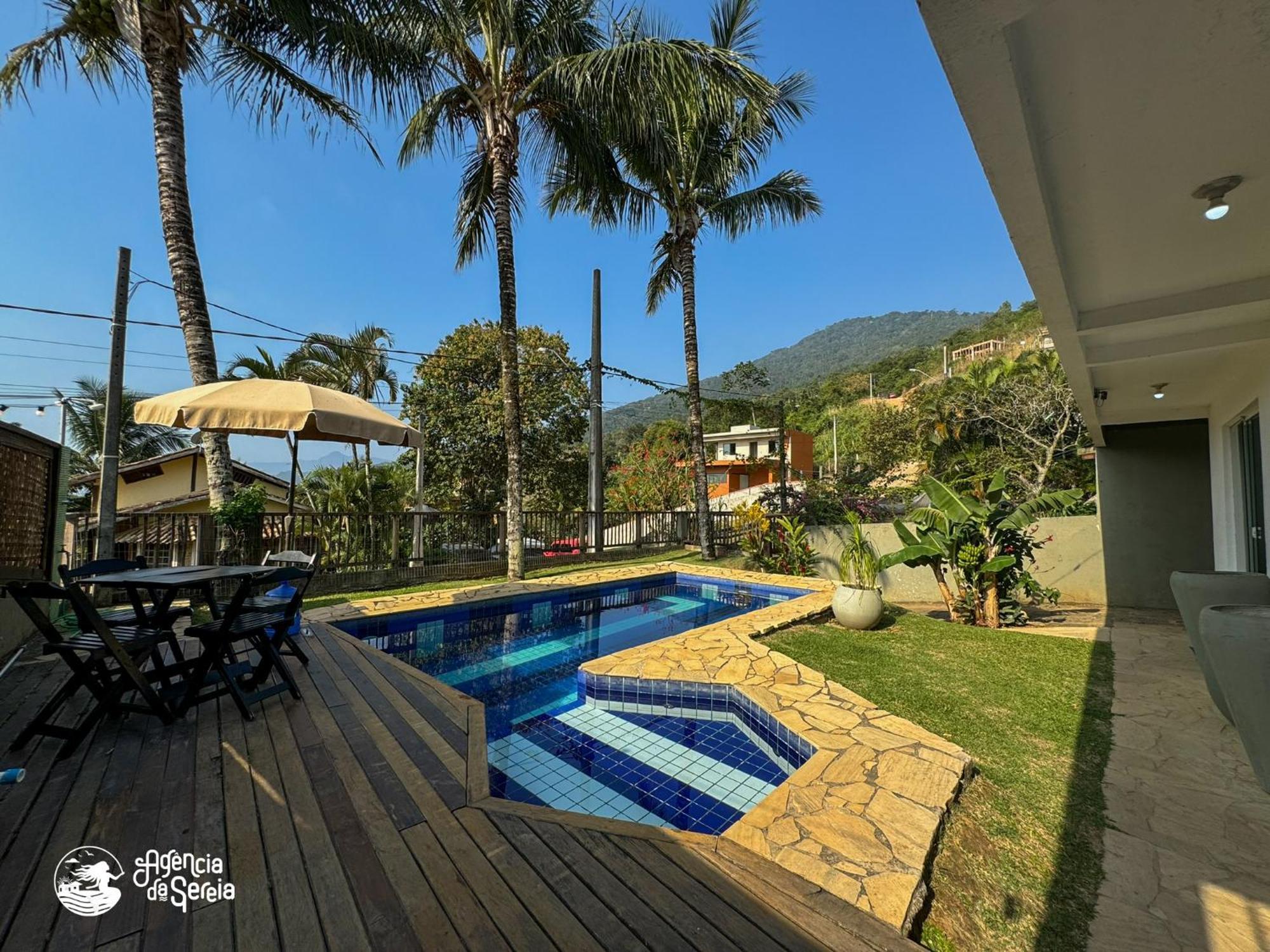 Bela Casa De 4 Suites Com Piscina E Vista - Curral Ilhabela Buitenkant foto