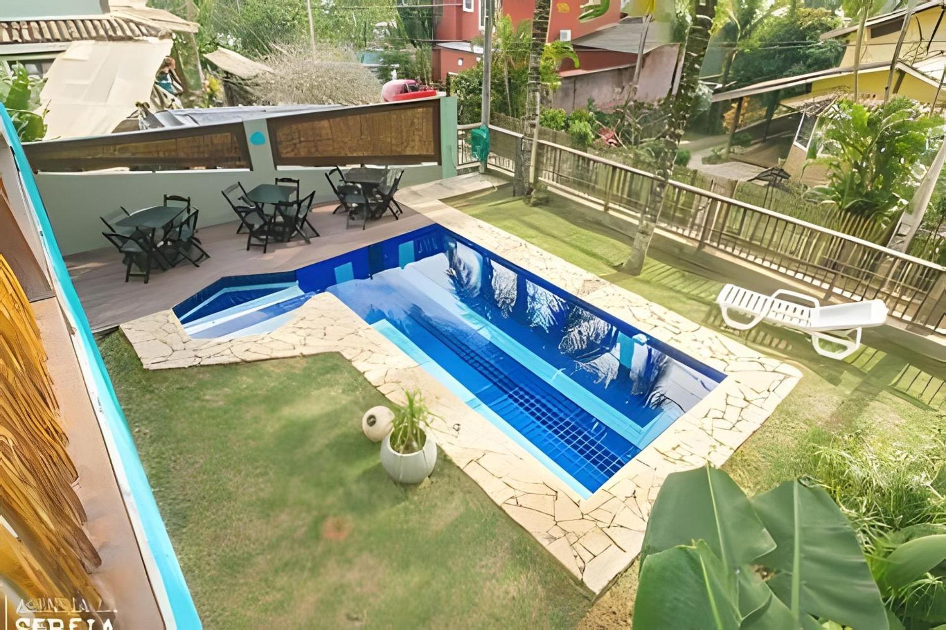 Bela Casa De 4 Suites Com Piscina E Vista - Curral Ilhabela Buitenkant foto
