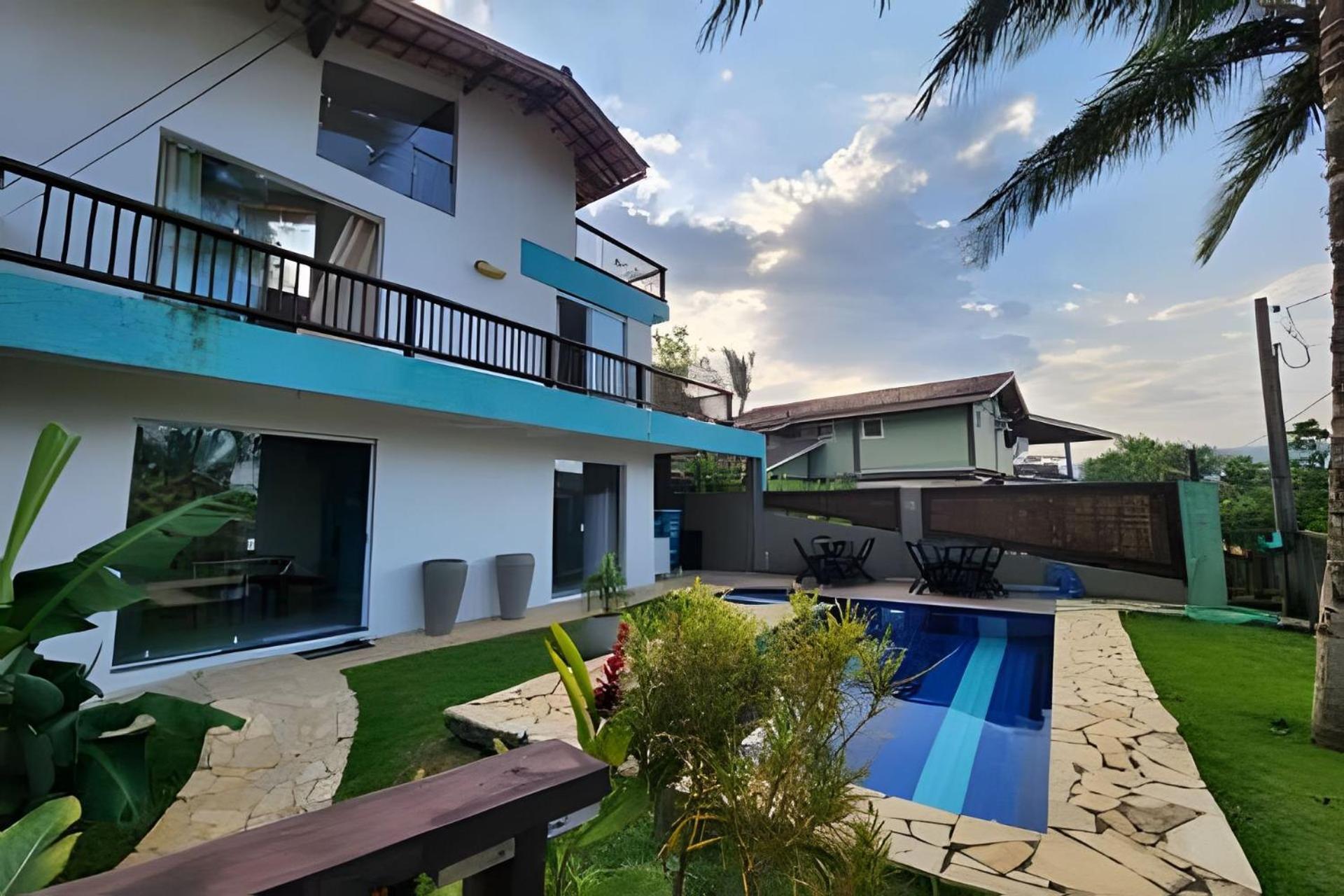 Bela Casa De 4 Suites Com Piscina E Vista - Curral Ilhabela Buitenkant foto