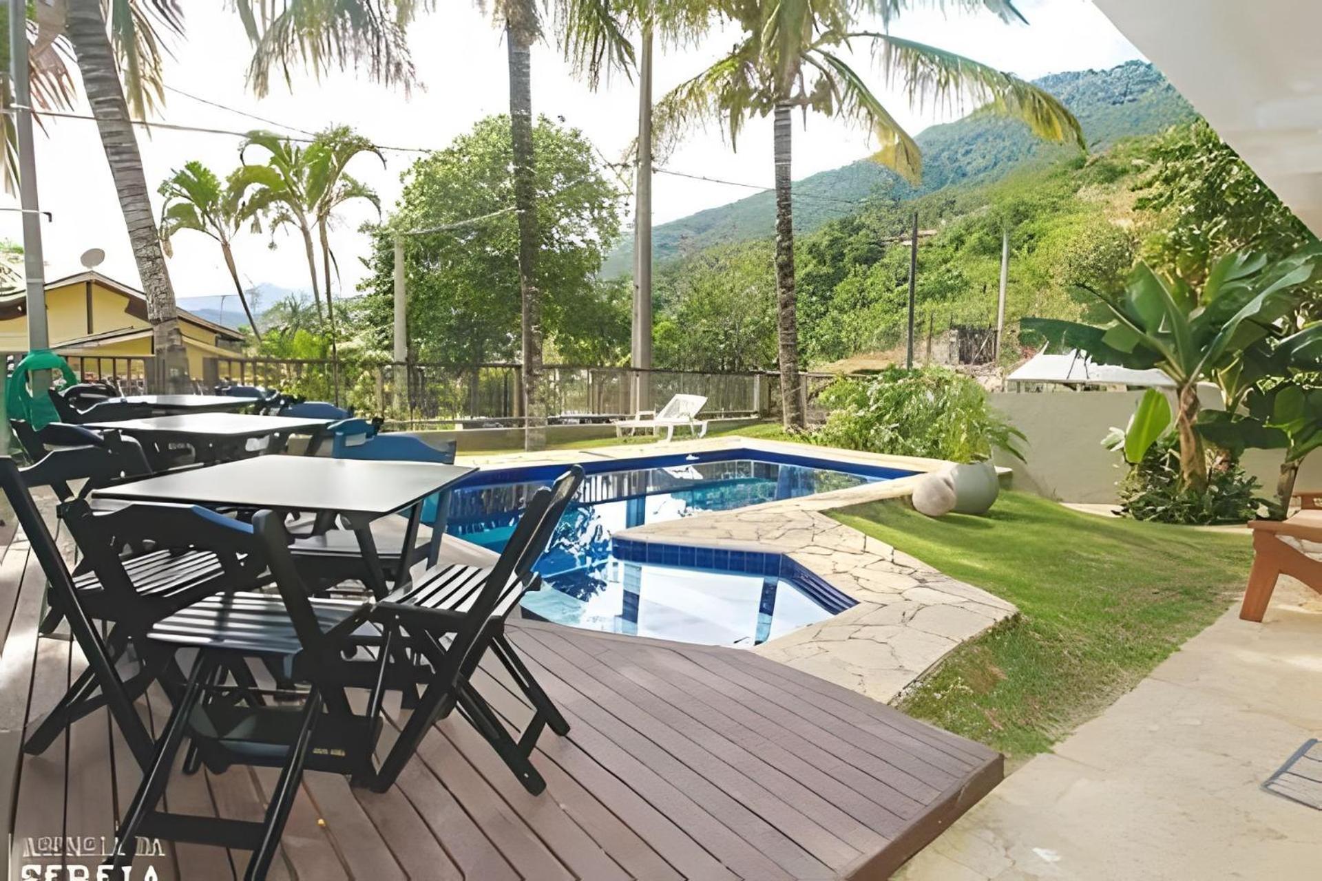 Bela Casa De 4 Suites Com Piscina E Vista - Curral Ilhabela Buitenkant foto