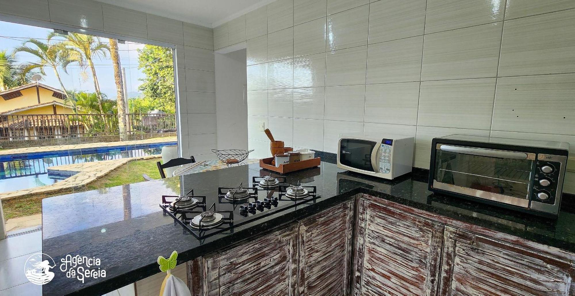 Bela Casa De 4 Suites Com Piscina E Vista - Curral Ilhabela Buitenkant foto