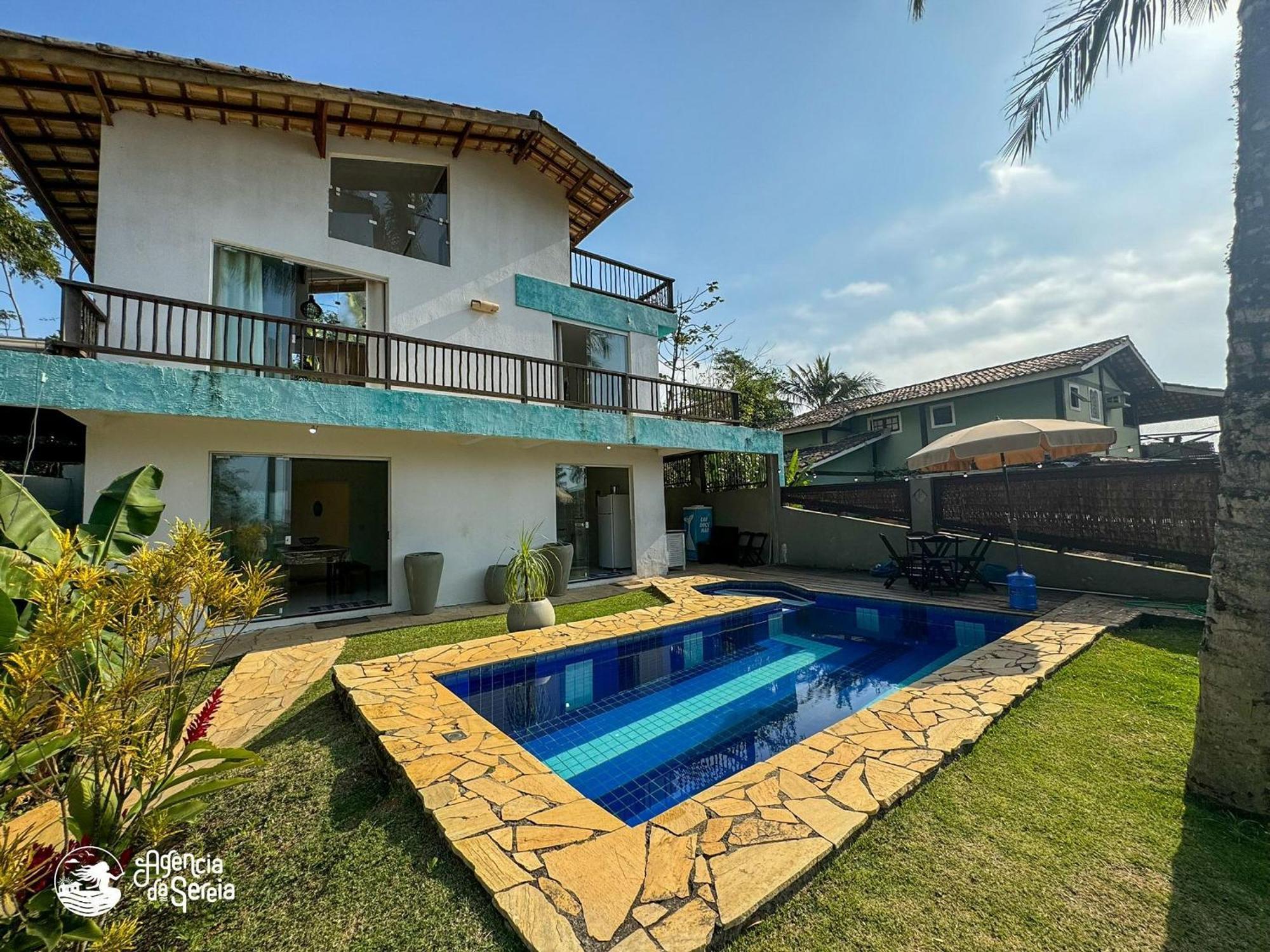 Bela Casa De 4 Suites Com Piscina E Vista - Curral Ilhabela Buitenkant foto