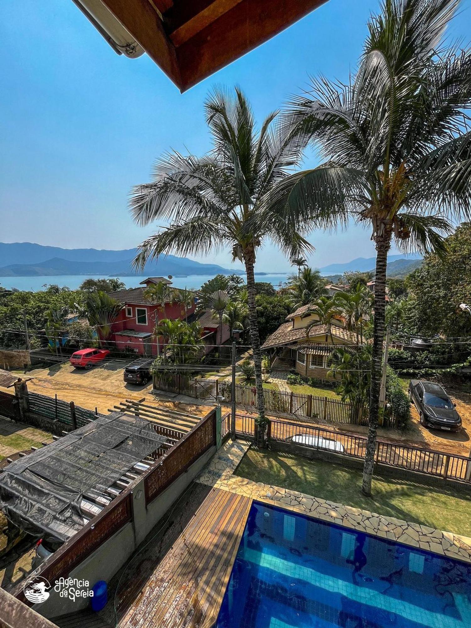 Bela Casa De 4 Suites Com Piscina E Vista - Curral Ilhabela Buitenkant foto